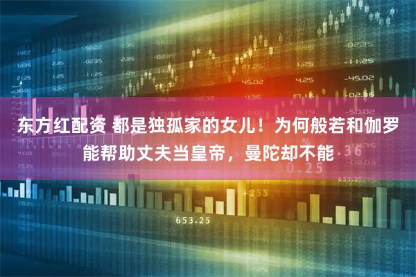 东方红配资 都是独孤家的女儿！为何般若和伽罗能帮助丈夫当皇帝，曼陀却不能